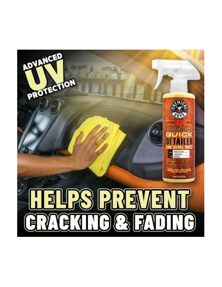 ChemicalGuys Leather Quick Detailer Cleaning and Hydrating Solution, 473 ml