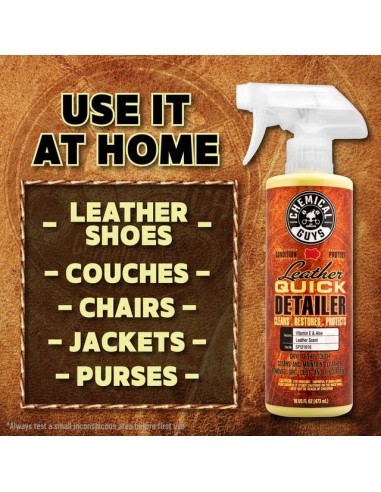 ChemicalGuys Leather Quick Detailer Cleaning...