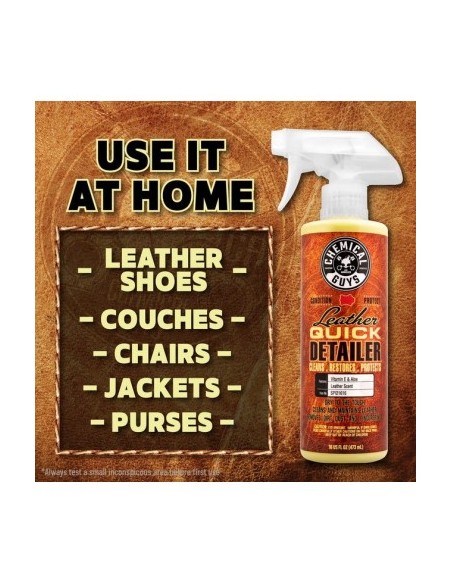 ChemicalGuys Leather Quick Detailer Cleaning and Hydrating Solution, 473 ml
