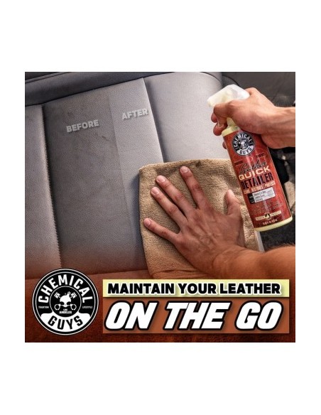 ChemicalGuys Leather Quick Detailer Cleaning and Hydrating Solution, 473 ml