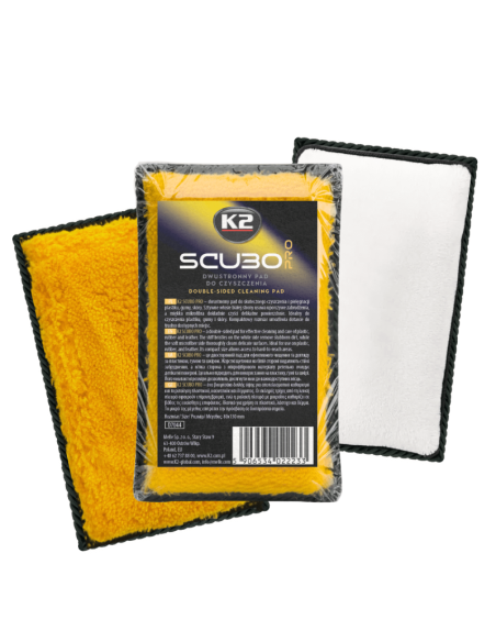 K2 Scubo Pro Double-Sided Cleaning Abrasive Sponge