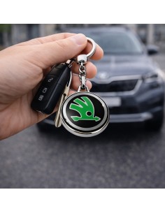 Prémium kulcstartó Skoda számára 2