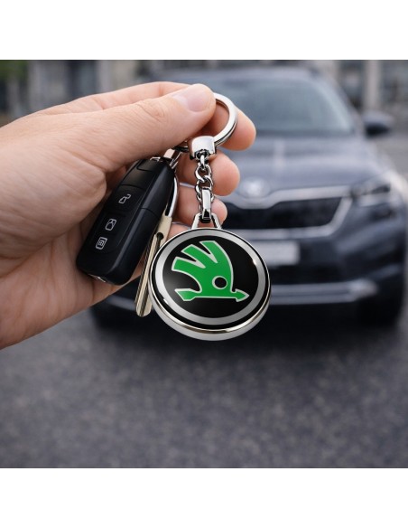 Premium keychain dedicated to Skoda