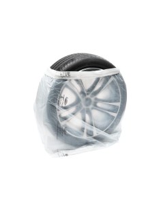 Set of 4 Protective Covers from Film for XL Tires