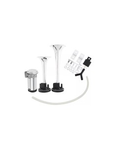 Prémium autós kürt 2 trombitával, levegőkompresszorral, 12V
