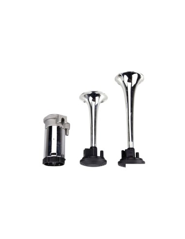 Premium car horn with 2 trumpets, air...