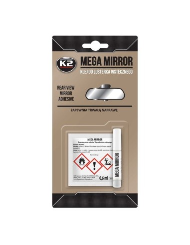 K2 Mega Mirror Rearview Mirror Adhesive, 0.6ml