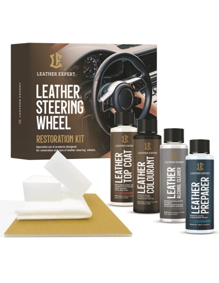 Комплект за боядисване на волан от кожа Бежов LEATHER EXPERT