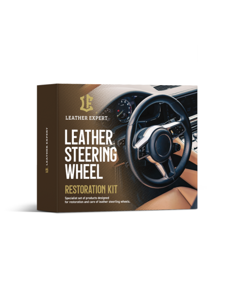 Beige Leather Steering Wheel Painting Kit LEATHER EXPERT