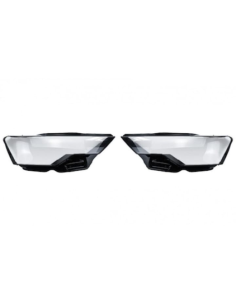 Set of 2 headlight bottles for Audi A6 C8 (2018 - present)