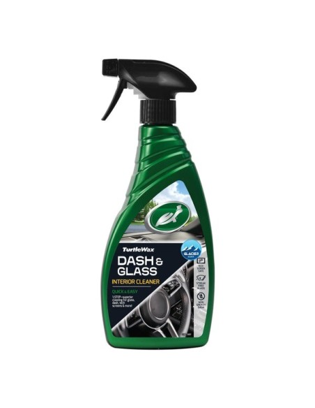 Dashboard and Interior Glass Surface Cleaning Solution Turtle Wax Dash Glass 500ml