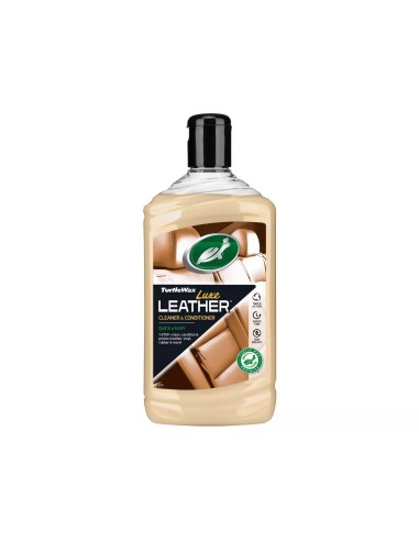 Λύση ανανέωσης και καθαρισμού δέρματος Turtle Wax Luxe Leather Cleaner and Conditioner, 500ml