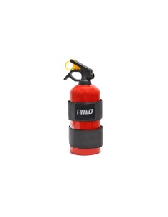 Velcro strap holder for securing car fire extinguisher, Amio