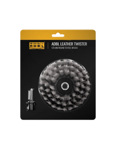 Στρογγυλή βούρτσα καθαρισμού δέρματος ADBL Leather... 2