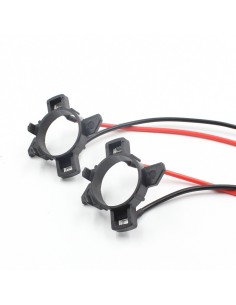 Set of 2 LED H7 adapters compatible with Volkswagen...