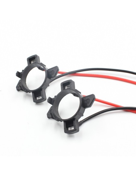 Set of 2 LED H7 adapters compatible with Volkswagen Caddy, Touran models
