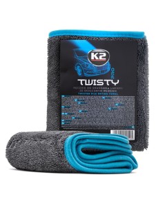 K2 Twisty Pro 600gsm Microfiber Car Drying Towel 40x60cm