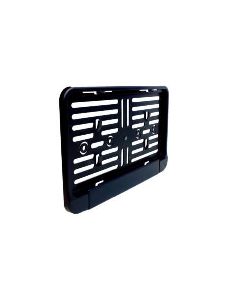 Black License Plate Holder for Motorcycle 240x130mm