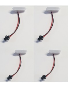 Σετ 4 LED φώτων ημέρας DRL για γρίλια ψυγείου Ford Ranger...