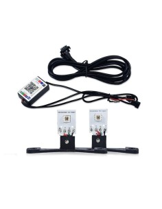 Set 2 Devil Eyes RGB Multicolor Lights with Mobile App 2