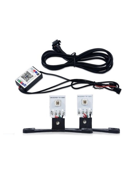 Set 2 Devil Eyes RGB Multicolor Lights with Mobile App