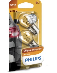 2 db P21/5W 12V Vision Philips izzó készlet