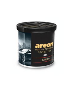 Areon Sport Lux Gel Car Air Freshener, Gold 80g