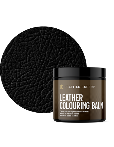 Balsam Colorant Piele Leather Expert Balm, Μαύρο, 250ml