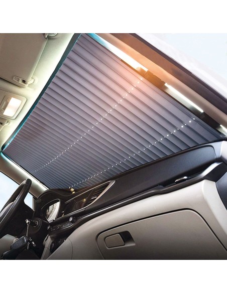 Retractable Car Sunshade 150 x 70 x 6 CM