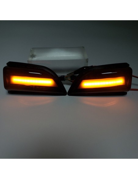 2 Darab Dinamikus LED Tükör Jelzőfény Készlet Volvo XC60-hoz (2008 - 2014)