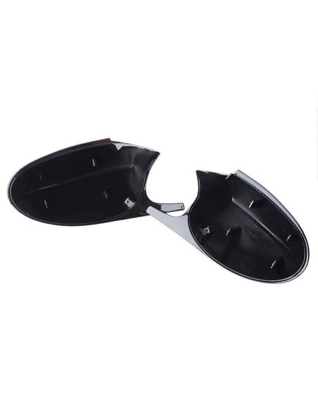 Batman Style Mirror Covers Set for Bmw Series 3 E90, E91, E92, E93, Series 1 E81, E82, E87, E88 glossy black