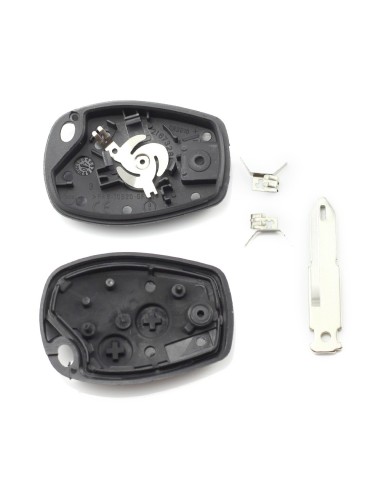 Key case with 2 buttons and stainless steel...