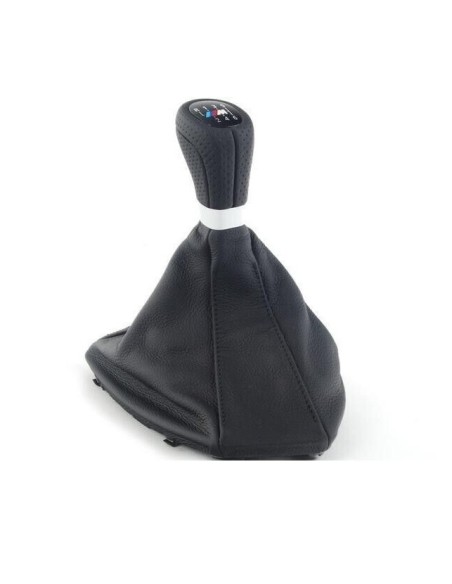 Nuts Gear Shift Knob with M logo for BMW Series 3 E90, E91, E92, E93, 6-speed manual