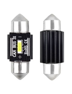 2 db LED autós izzó készlet C5W Canbus 1Smd UltraBright...