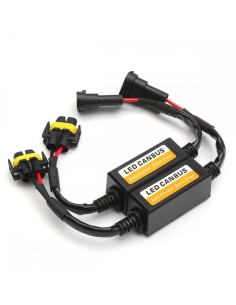 Set of 2 LED Error Canceller for H8, H9, H11 Bulbs 12V-24V