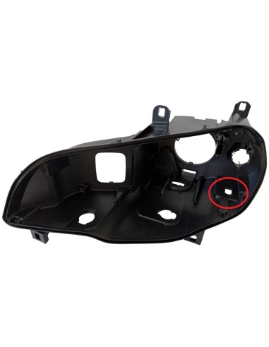 Left headlight housing for BMW X5 E70 LCI (2011...