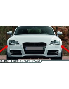 Right Headlight Glass for Audi TT (2008 - 2014) 2